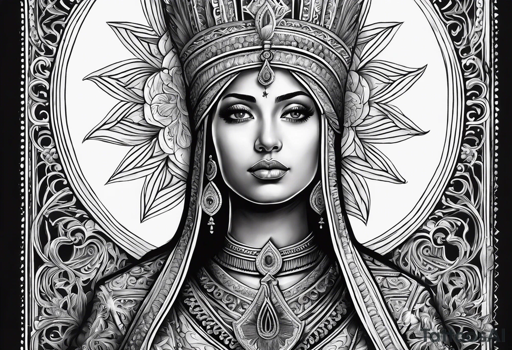 Nossa senhora aparecida tattoo idea