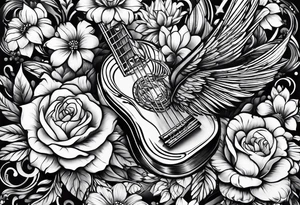 music tattoo idea