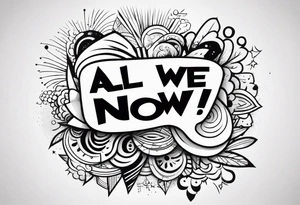 All we have is now
Tattoo on hand ideas tattoo idea