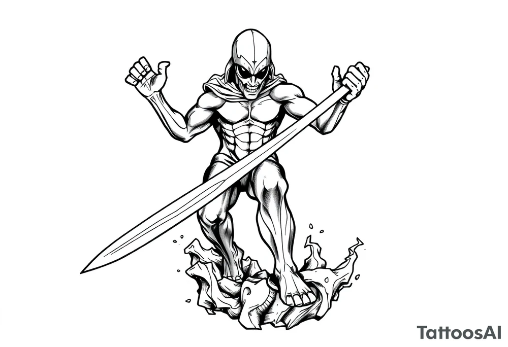 Silver Surfer tattoo idea