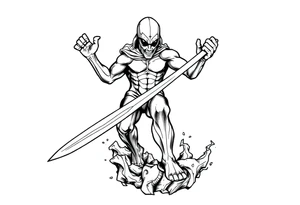 Silver Surfer tattoo idea