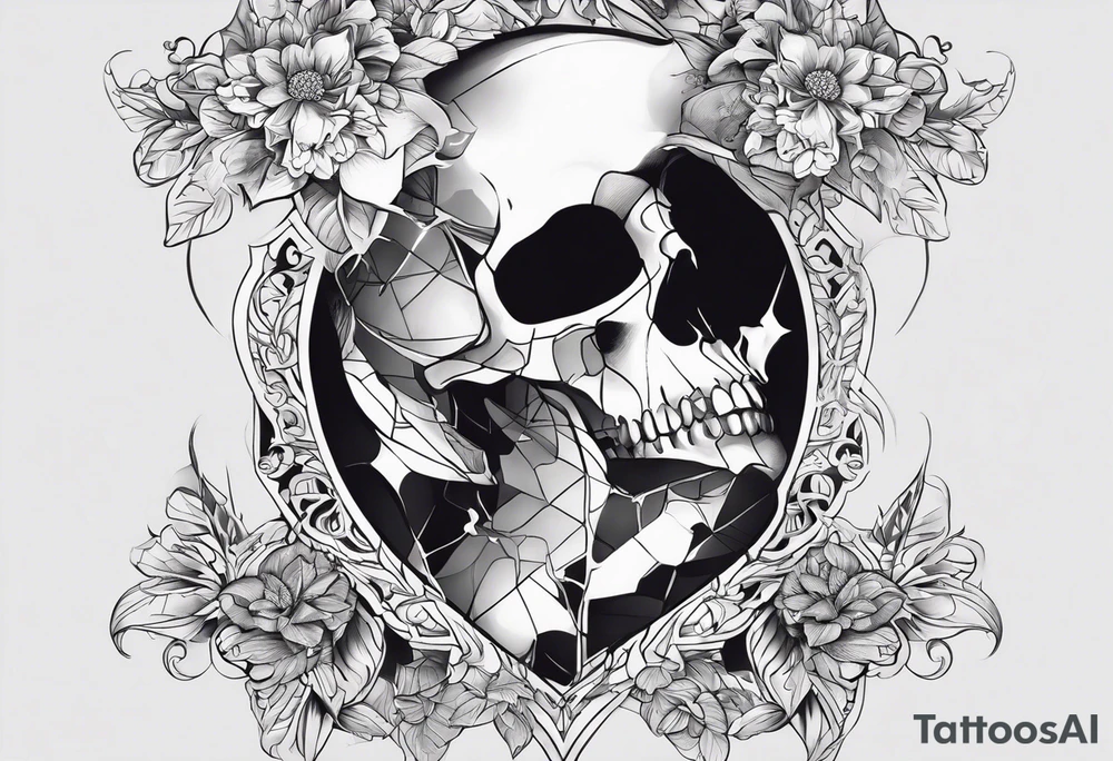 ONLY ON Half body tattoo's left side of body fully tattooed non of right half of body. Start with having the tattoo outline the human skeleton and implement elements such as fire lighting water. FINE LINES tattoo idea