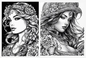 Numbers 2005, 2000 and 1997 tattoo idea