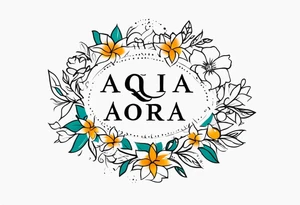 "aqui y ahora" spanish message tattoo idea