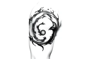 Naruto yin and yang tattoo idea