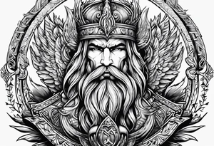 Victory or valhalla tattoo idea