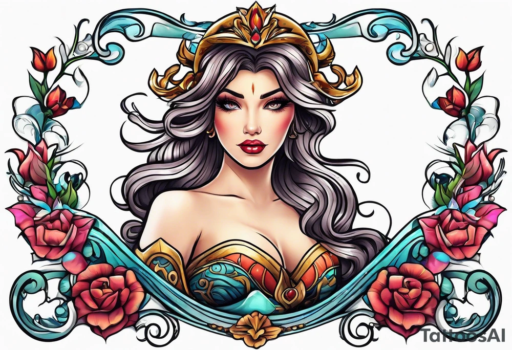 Siren tattoo idea