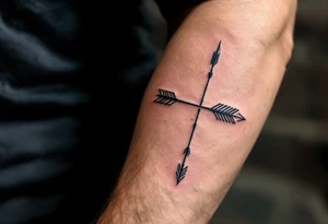 native american arrow saying "Isaiah 40:31" tattoo idea