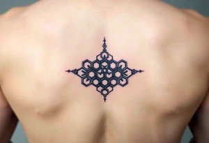 Honey comb tattoo idea