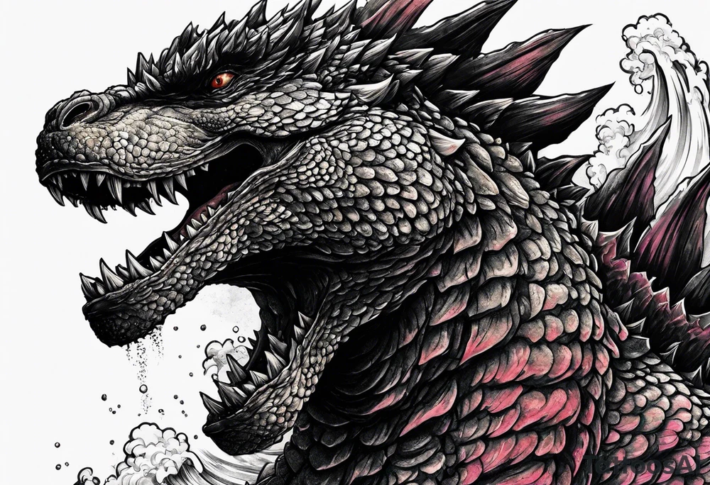 millennium godzilla tattoo idea