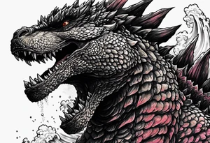 millennium godzilla tattoo idea