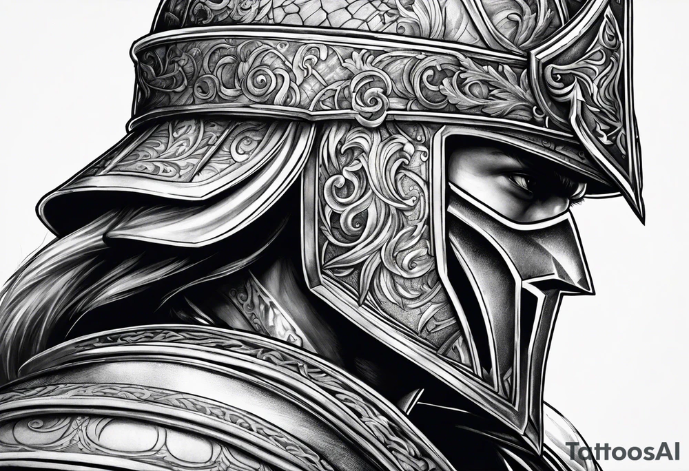 SHOULDER KNIGHT 
TATTOO tattoo idea
