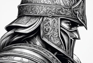 SHOULDER KNIGHT 
TATTOO tattoo idea