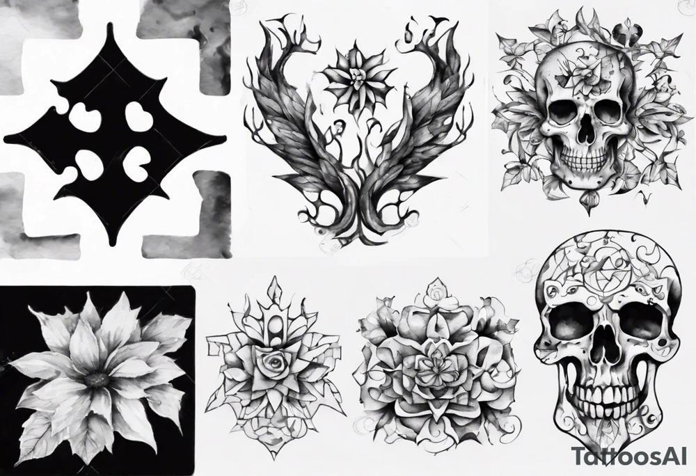 jigsaw puzzle tattoo idea