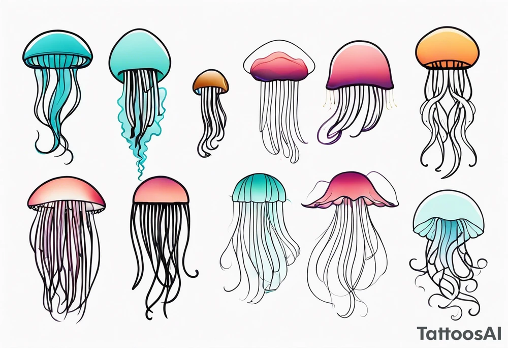 Jellyfish tattoo idea