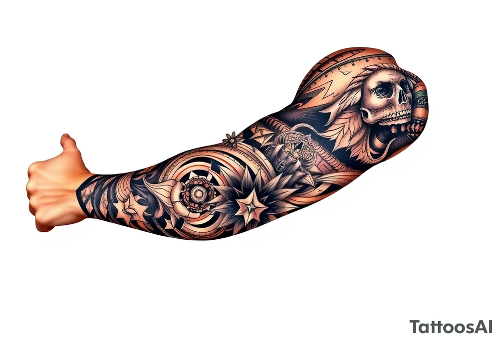 travel tattoo idea