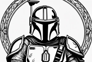 Mandalorian tattoo idea