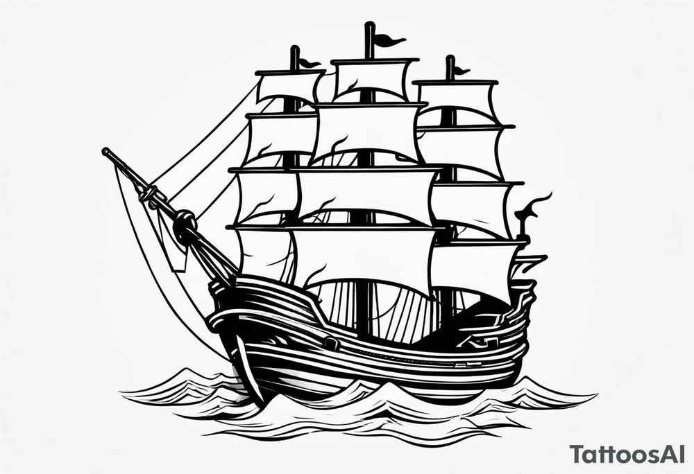 pirate tattoo idea
