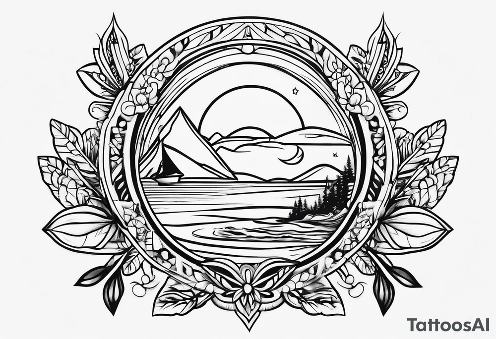 Whidbey Island tattoo idea