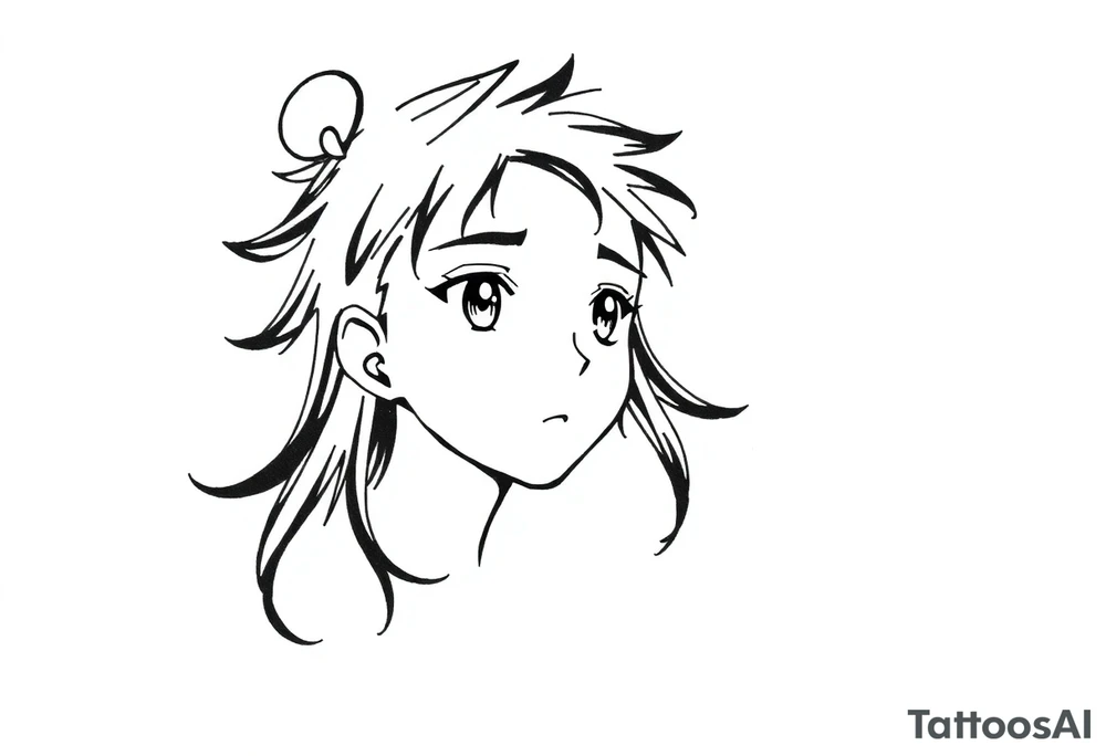 Zenitsu Agatsuma anime tattoo idea
