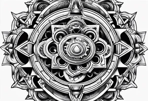 cogwheel tattoo idea