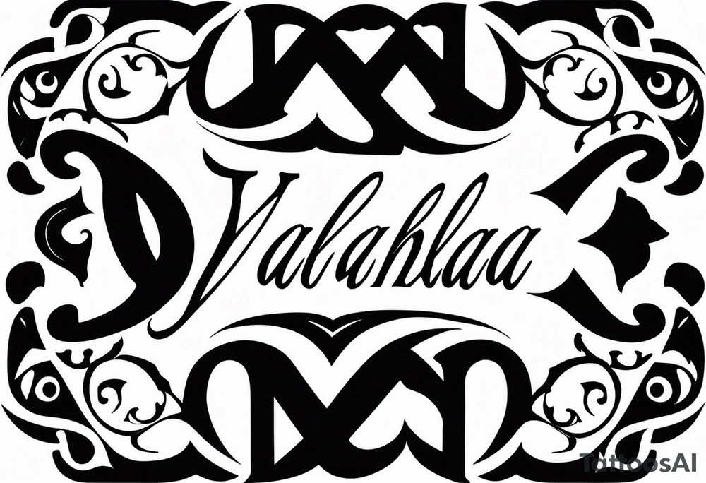 Valhalla tattoo idea