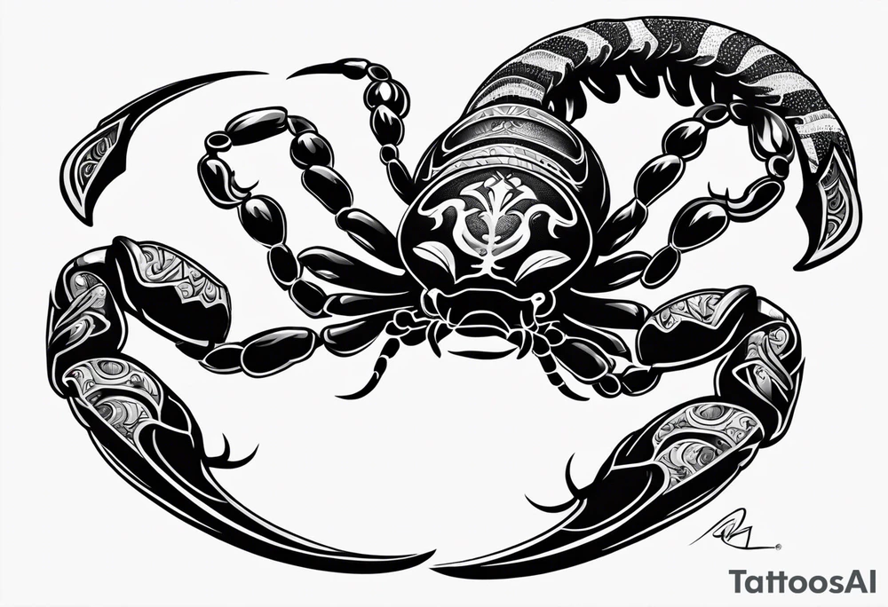 Scorpion tattoo idea