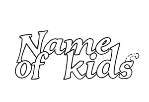 Names of kids tattoo idea