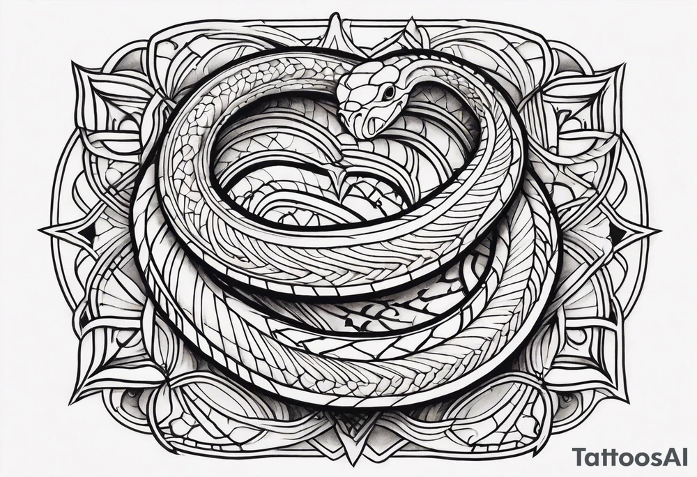 Snake tattoo idea