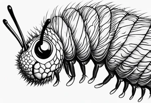 Caterpillar tattoo idea