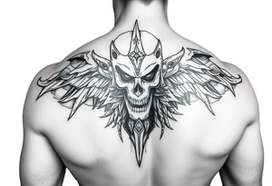 epic warrior tattoo tattoo idea