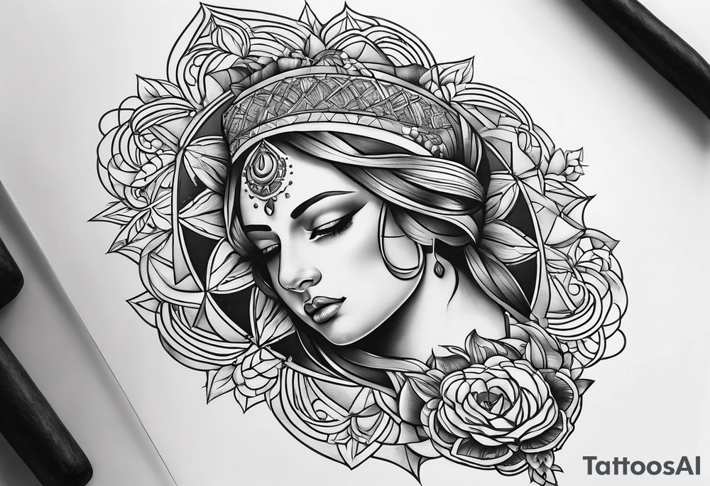 Família e Deus tattoo idea