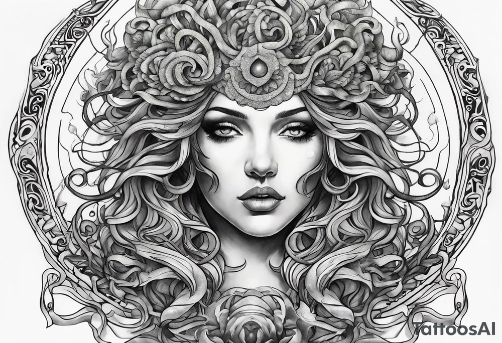 medusa tattoo idea