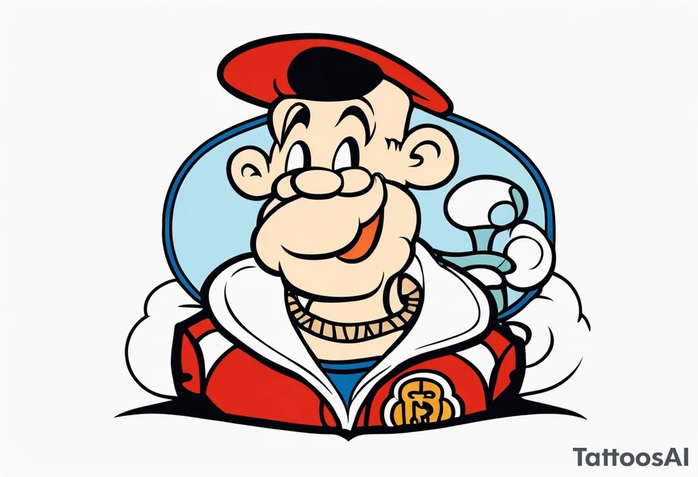 Popeye tattoo idea