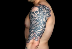 call of duty simon ghost riley tattoo idea