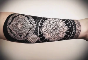 dark, japanese,forearm, small tattoo idea