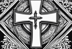 Cross tattoo idea