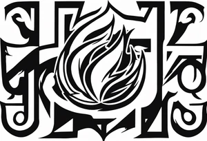 The logo of the anime show Fairy Tail tattoo idea