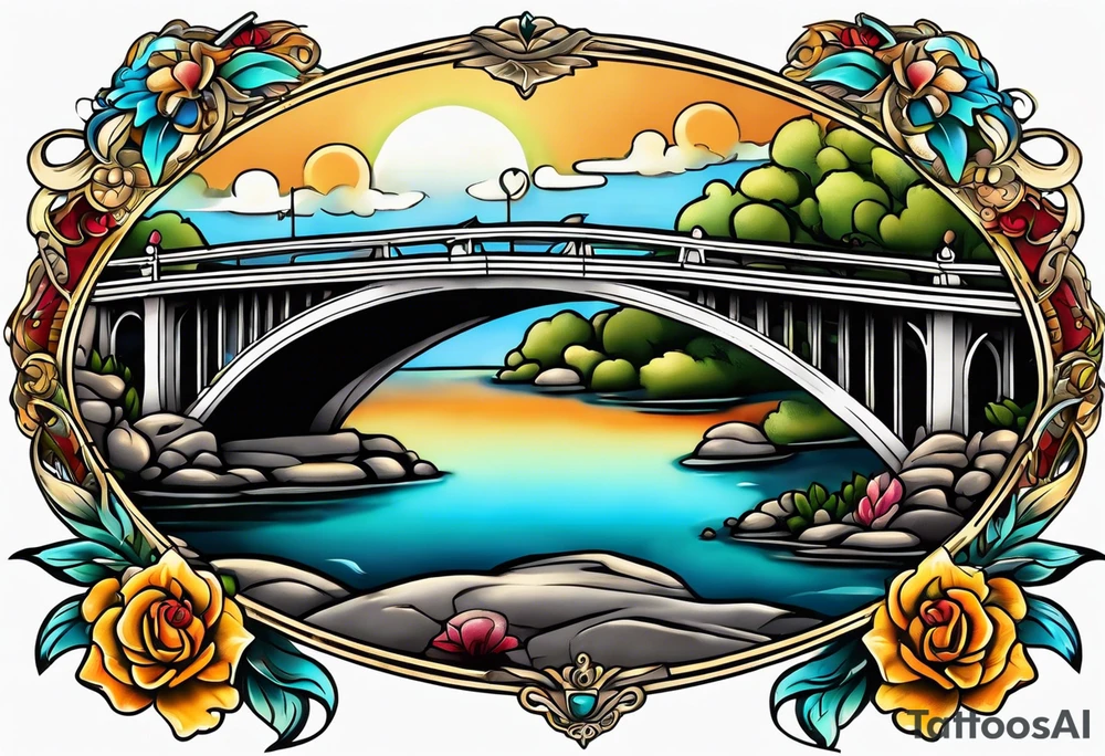 bridge tattoo idea