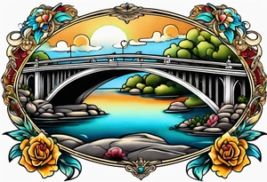 bridge tattoo idea