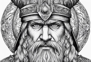 iskandinav, odin tattoo idea