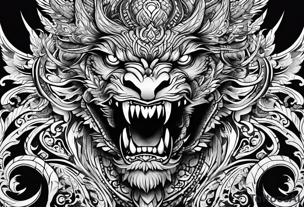 monster, tattoo idea
