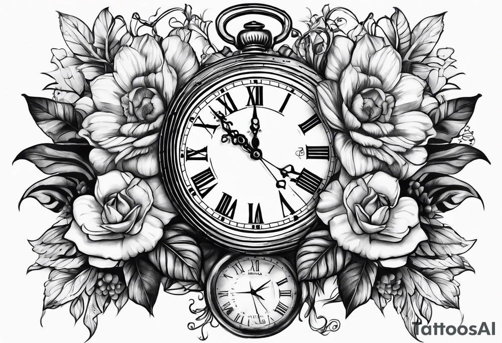 Hayden clock time born 3:15 and date of birth 13/05/19 tattoo idea