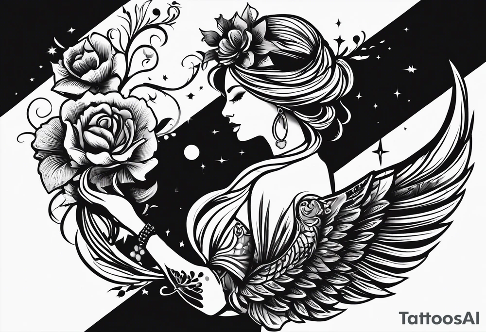 Something that signifies you’ll never walk alone and someone will always be there for you tattoo idea