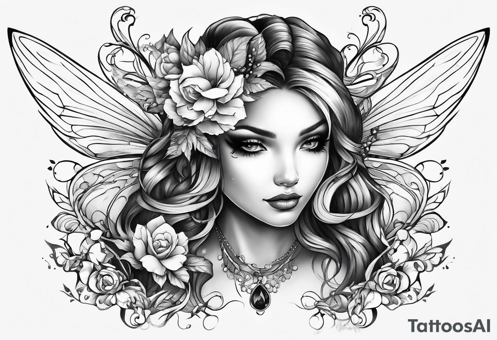 Fairy tattoo idea