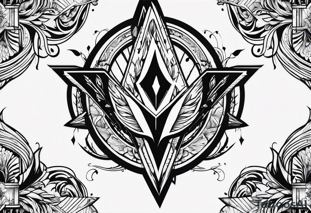 double arrow tattoo idea