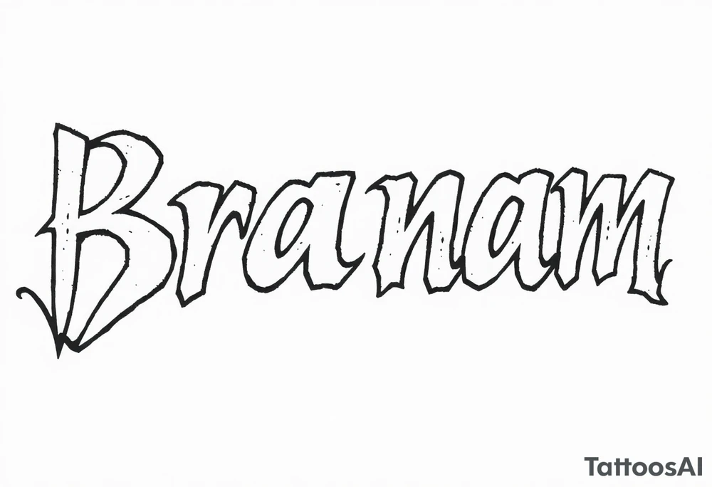 Branam tattoo idea