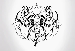Scorpio tattoo idea