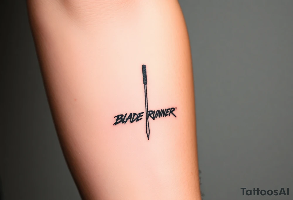 blade runner 1982 tattoo idea