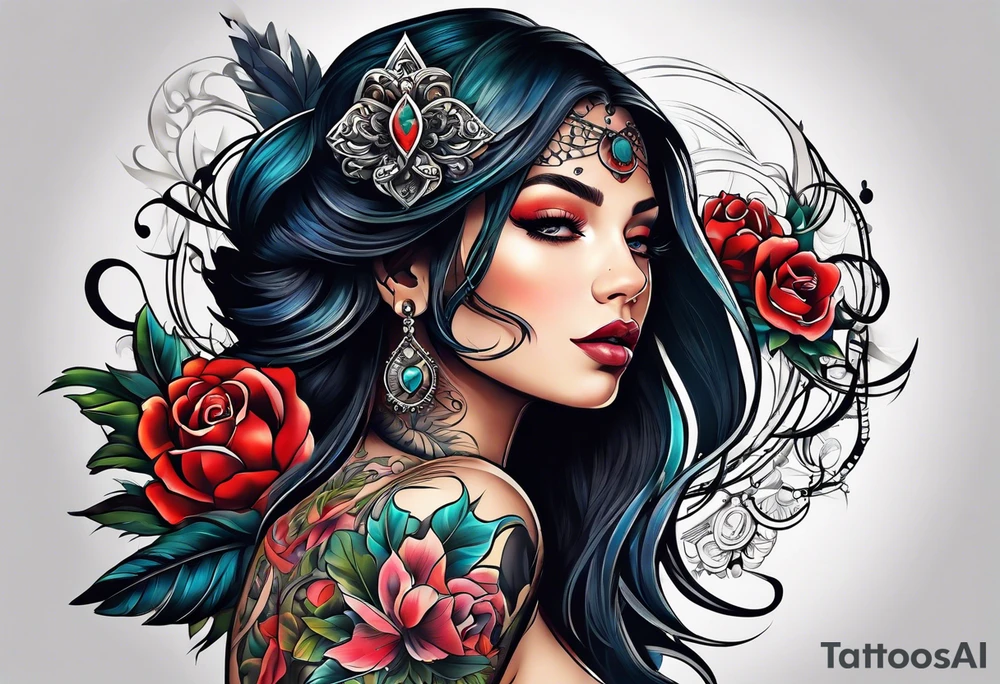 Wide tattoo tattoo idea